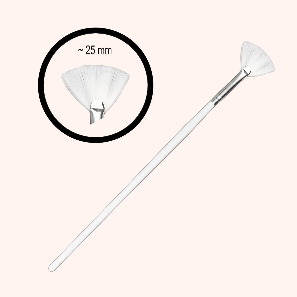 Nail Art Fächerpinsel