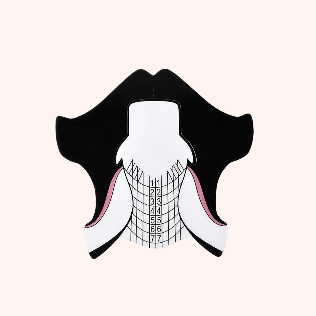 Vierkante afgeronde Sjablonen ProLine 500 stk.