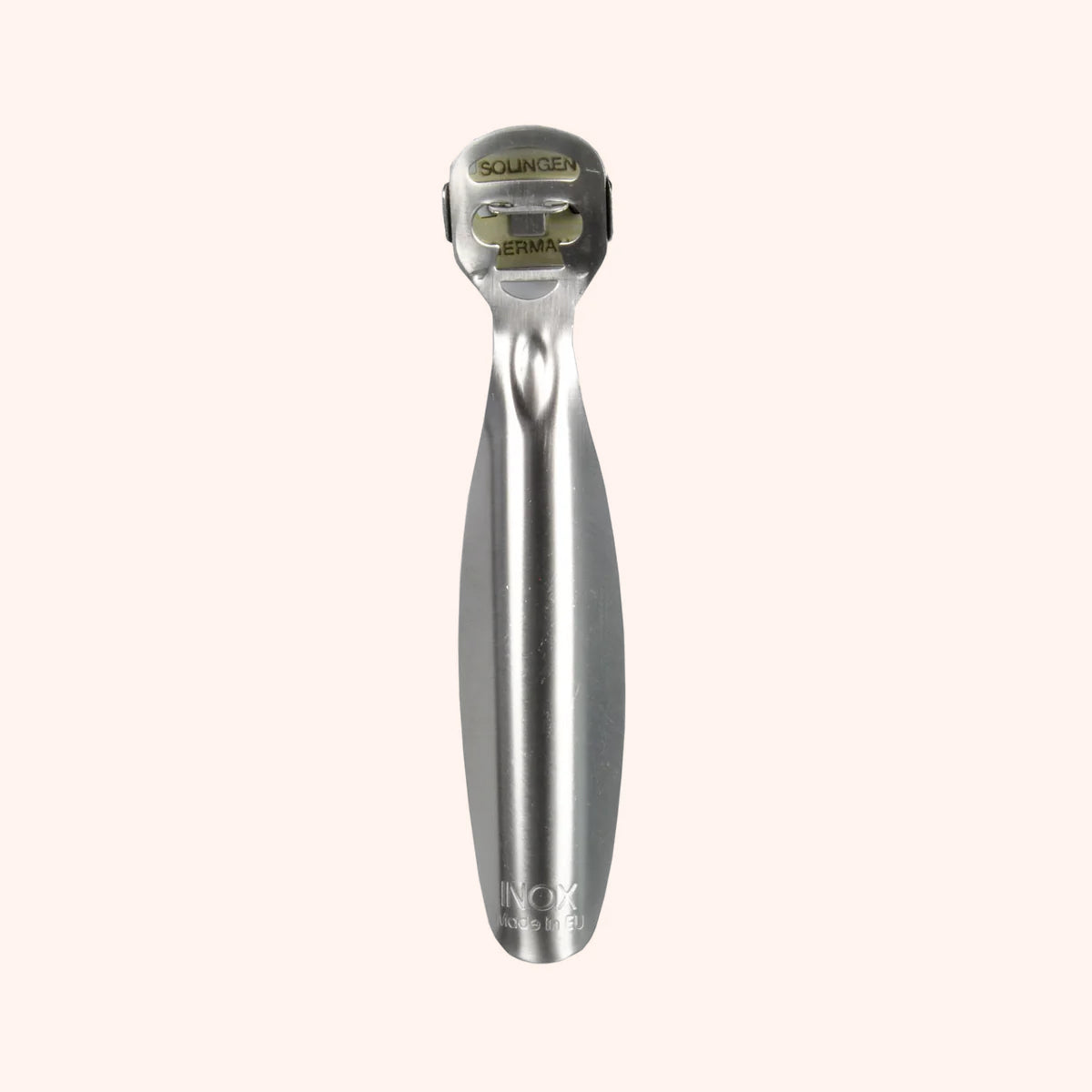 Hornhauthobel Inox inkl. einer Klinge