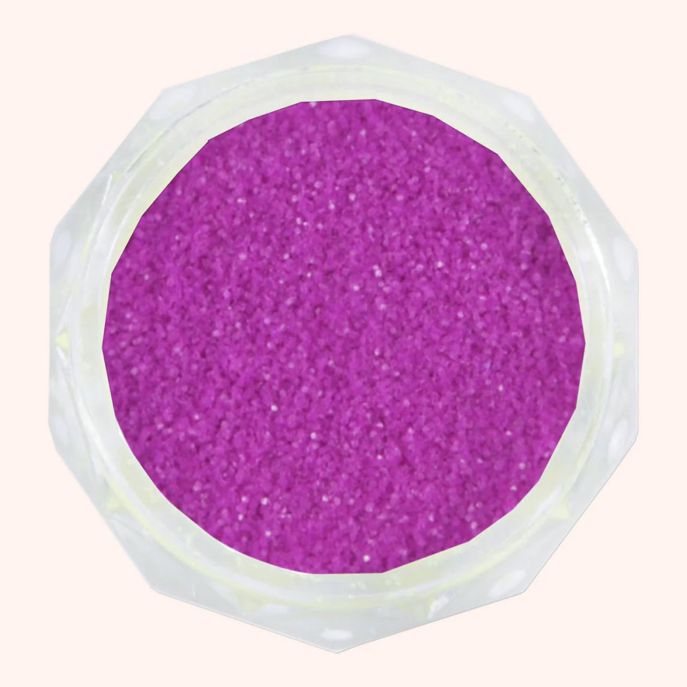 Fluorescent Sugar Glitter Powder Fuchsia
