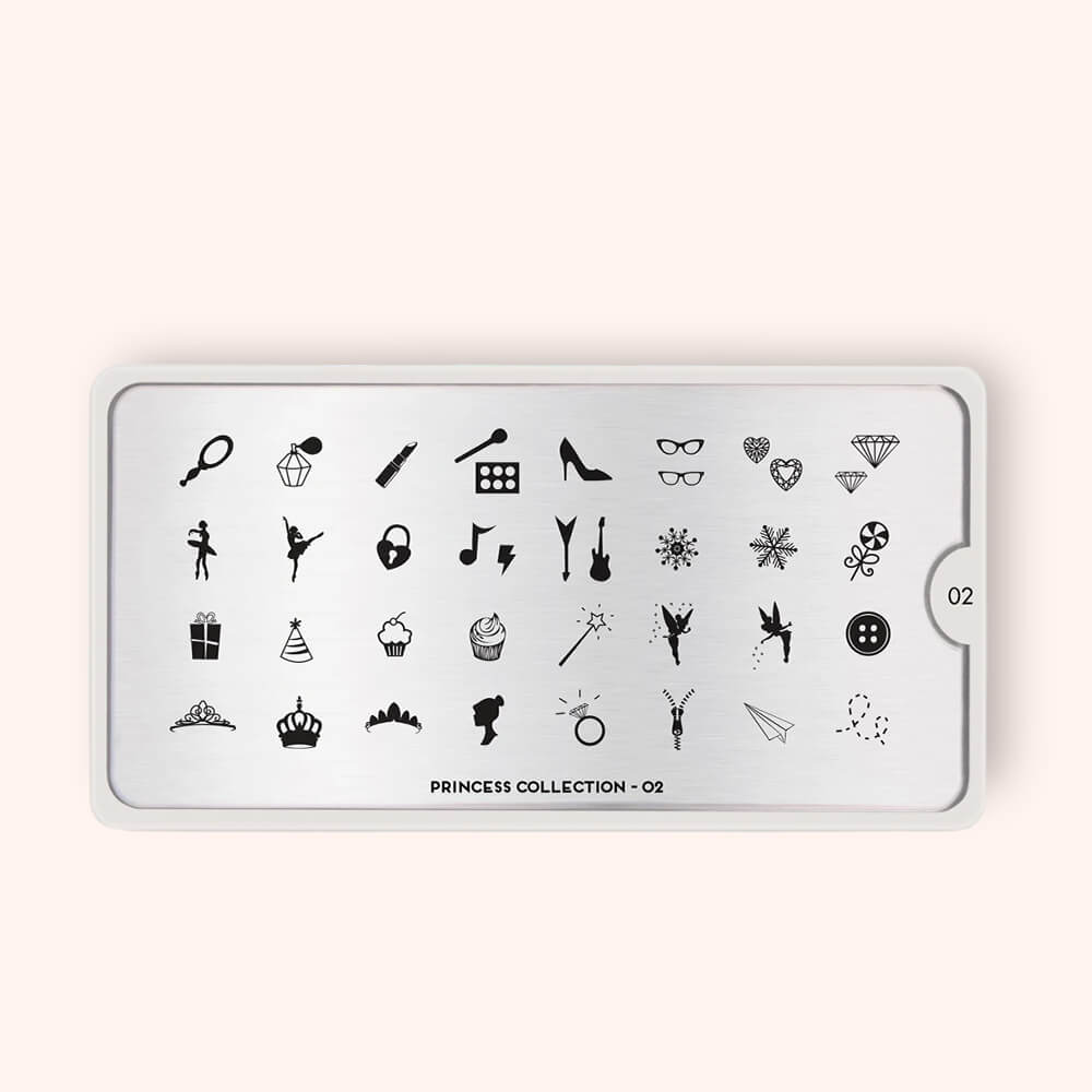 MoYou Stamping Plate Princess 02