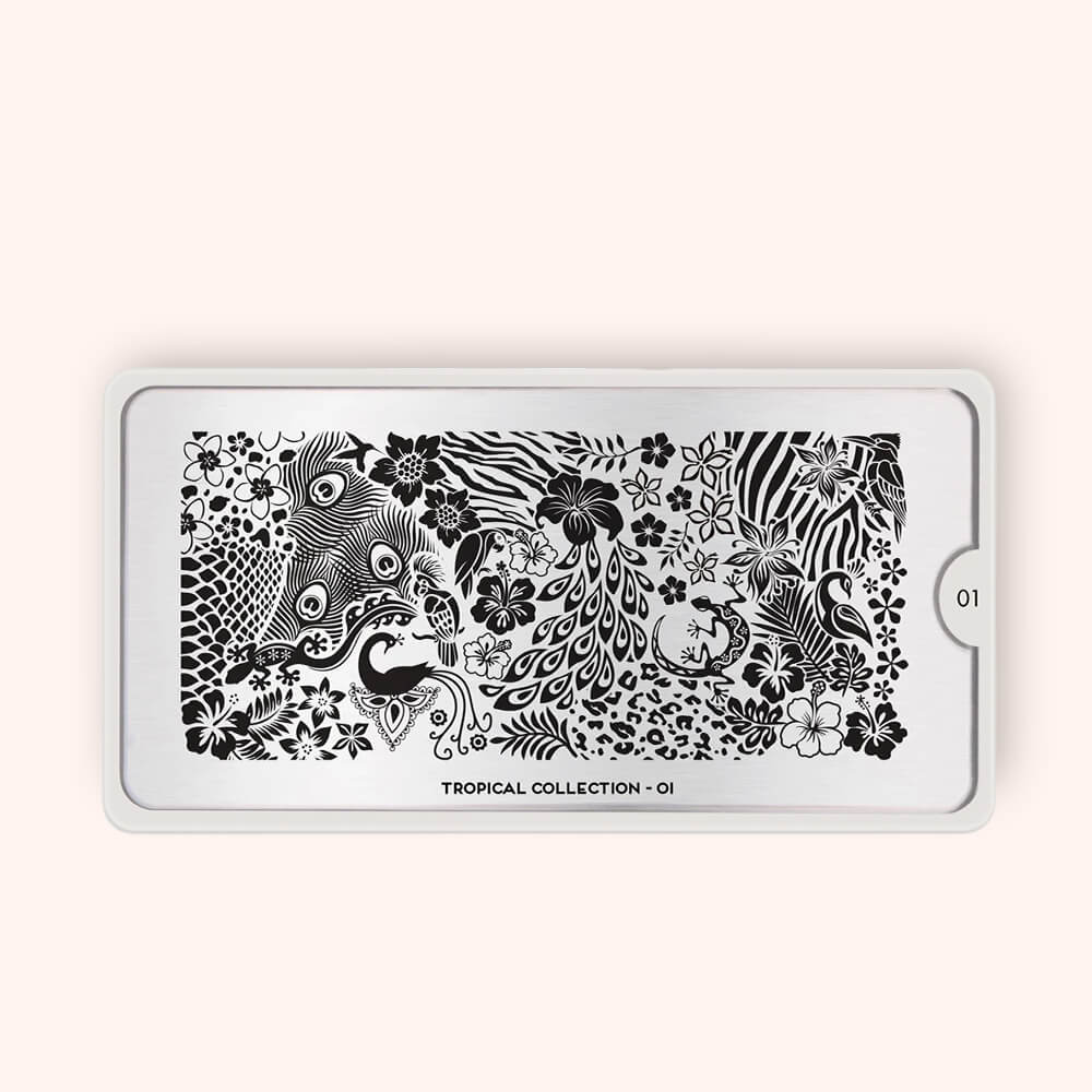 MoYou Stamping Plate Tropical 01