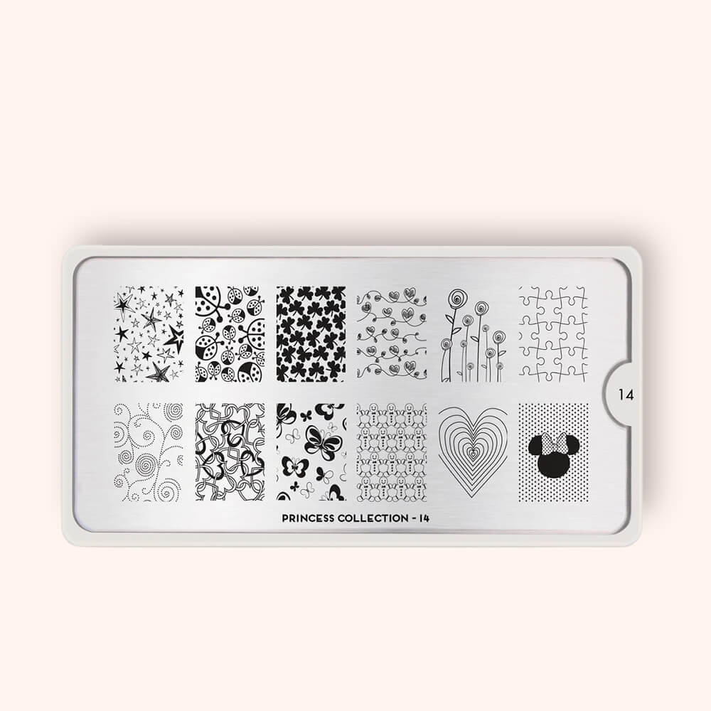 MoYou Stamping Plate Princess 14