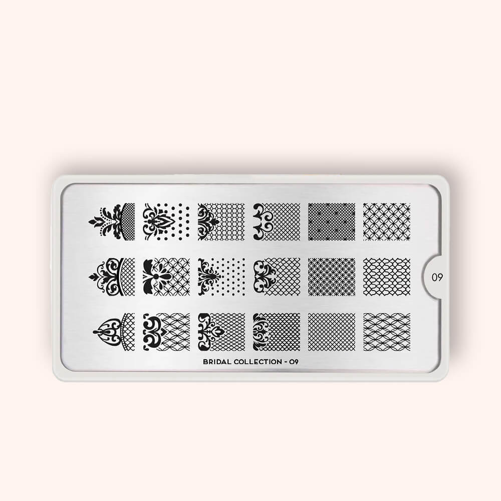 MoYou Stamping Plate Bridal 09