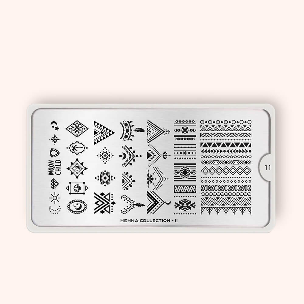 MoYou Stamping Plate Henna 11