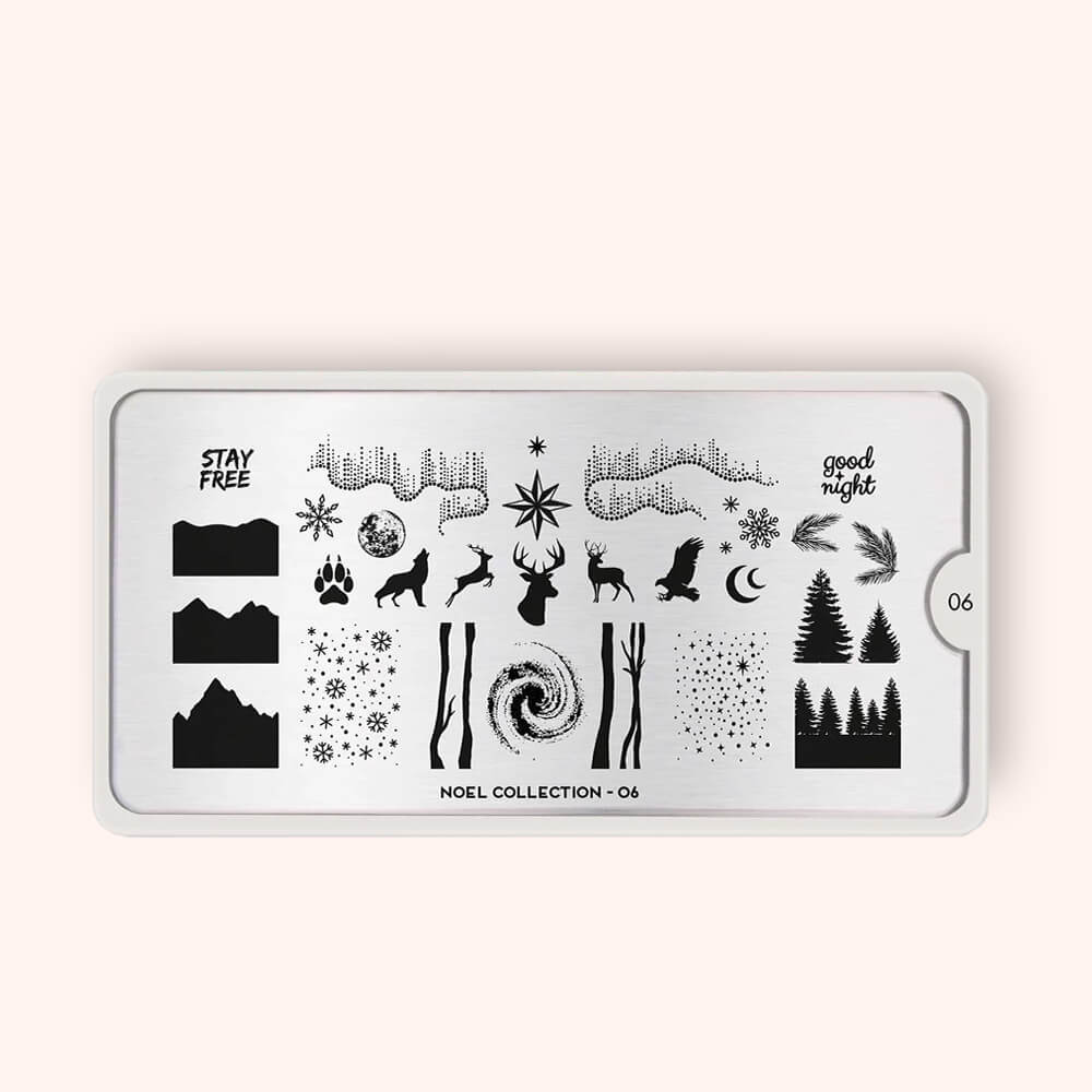 MoYou Stamping Plate Noel 06