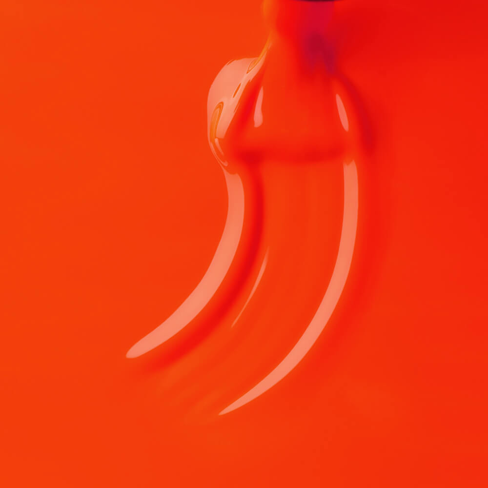 Gel Polish Shellac Neon Orange