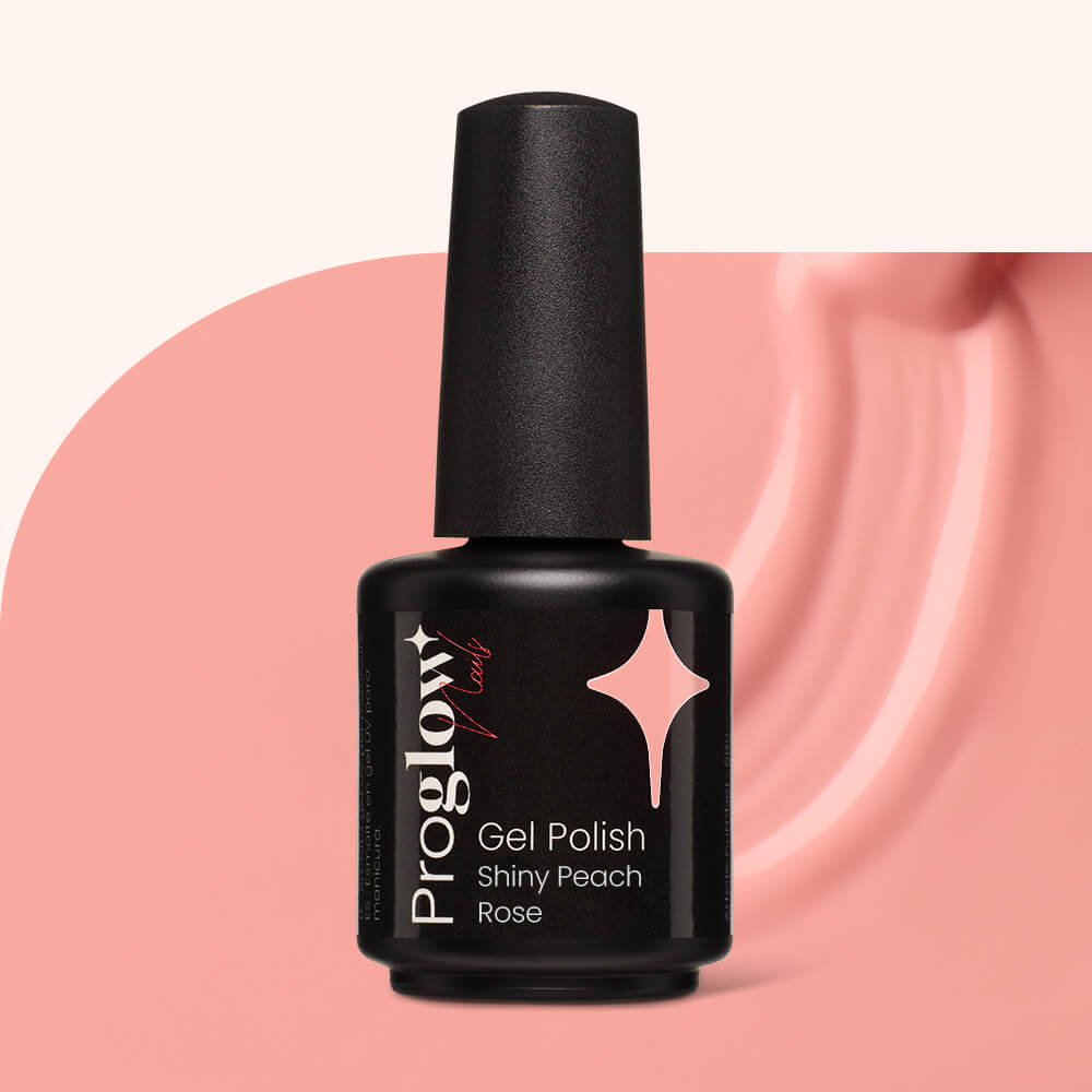 Gel Polish Gellak Shiny Peach Rose