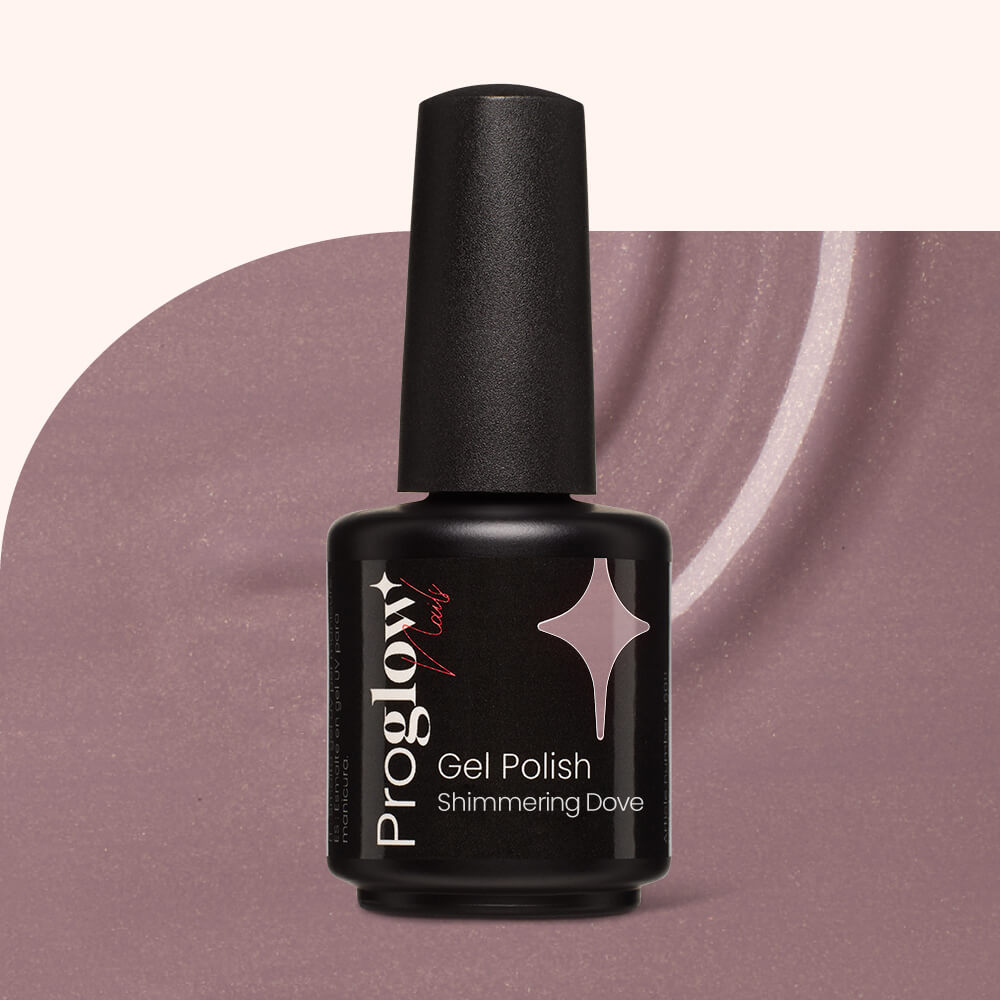 Gel Polish Shellac Shimmering Dove