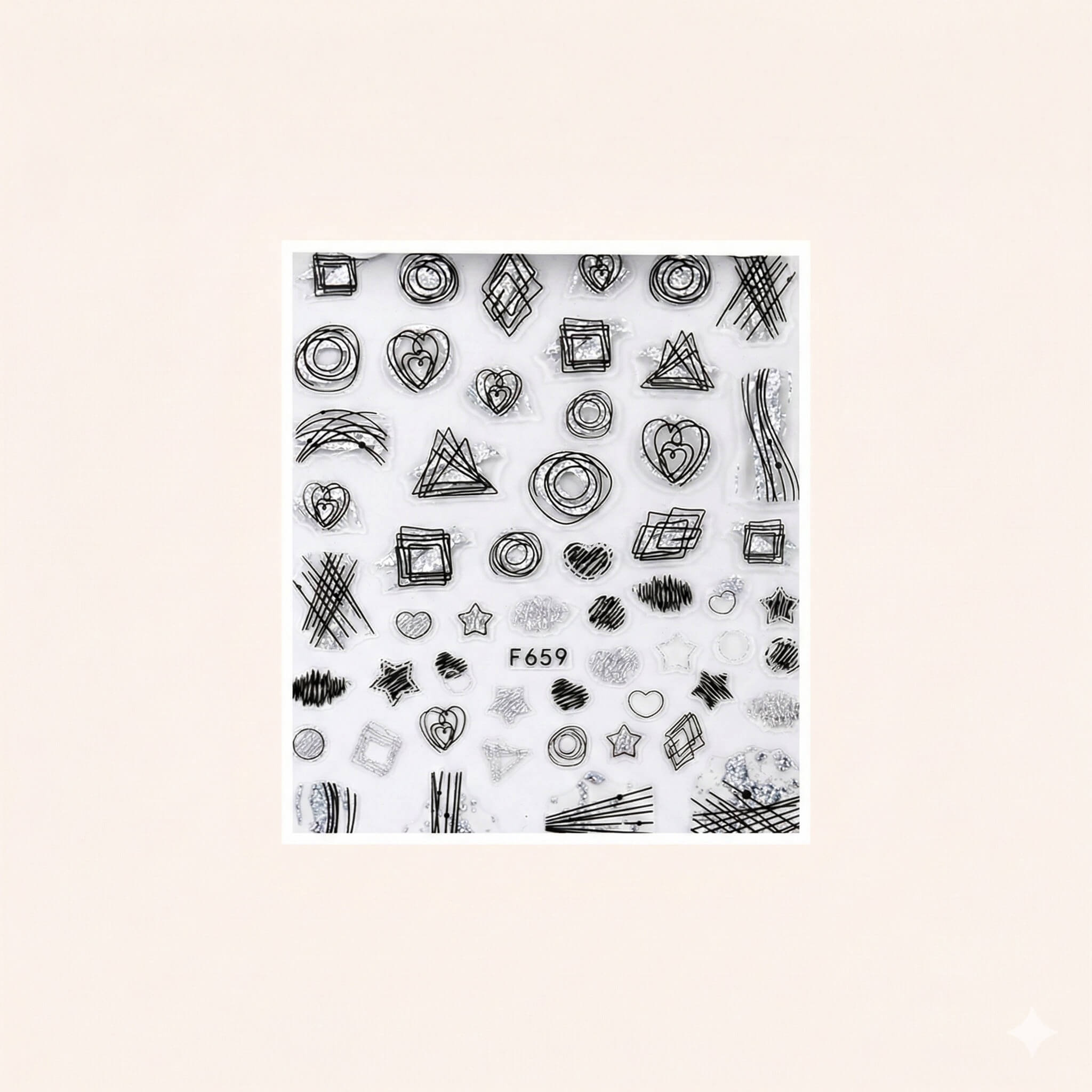 Modern Sticker Geometric 2