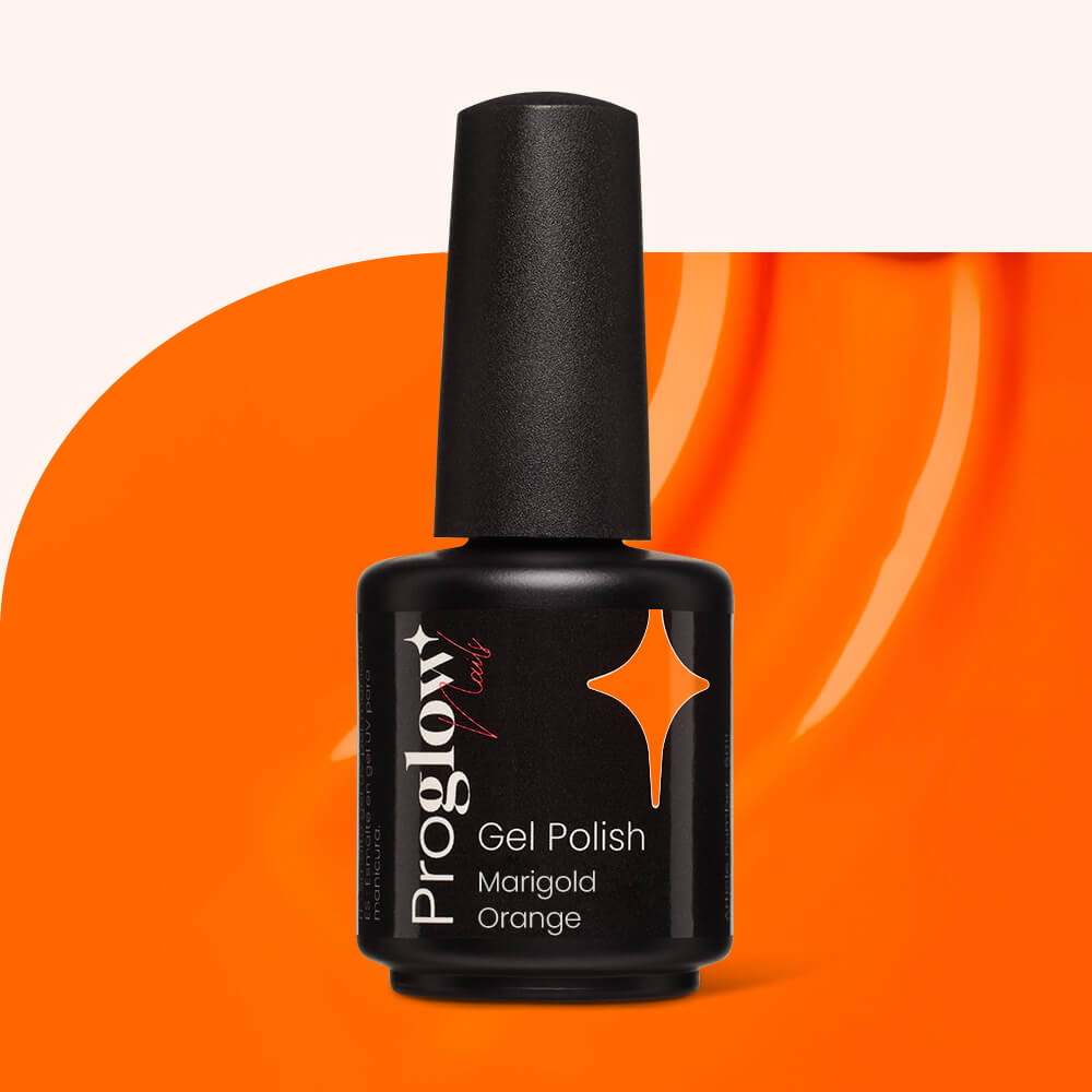 Gel Polish Shellac Marigold Orange