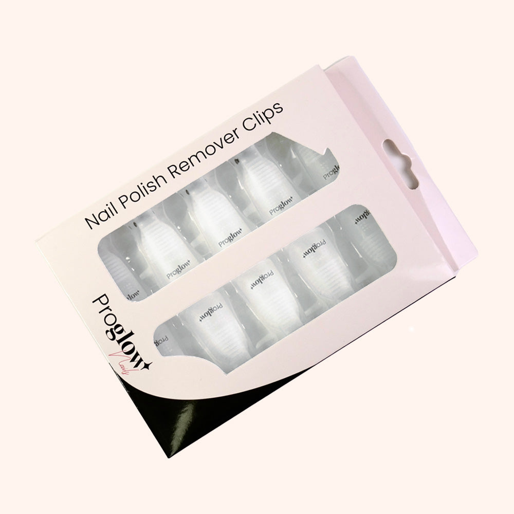 Deluxe Nail Polish Remover Clips 10 pcs. Size M