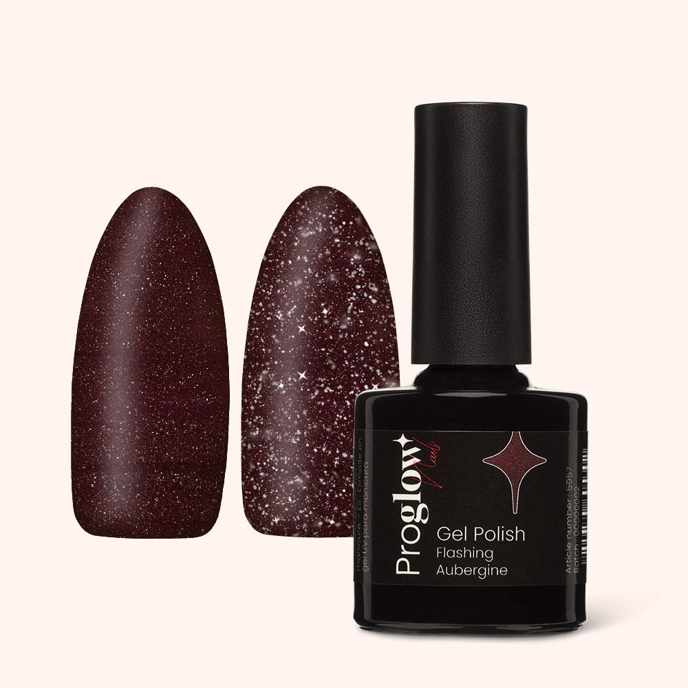 Gel Polish Gellak Flashing Aubergine