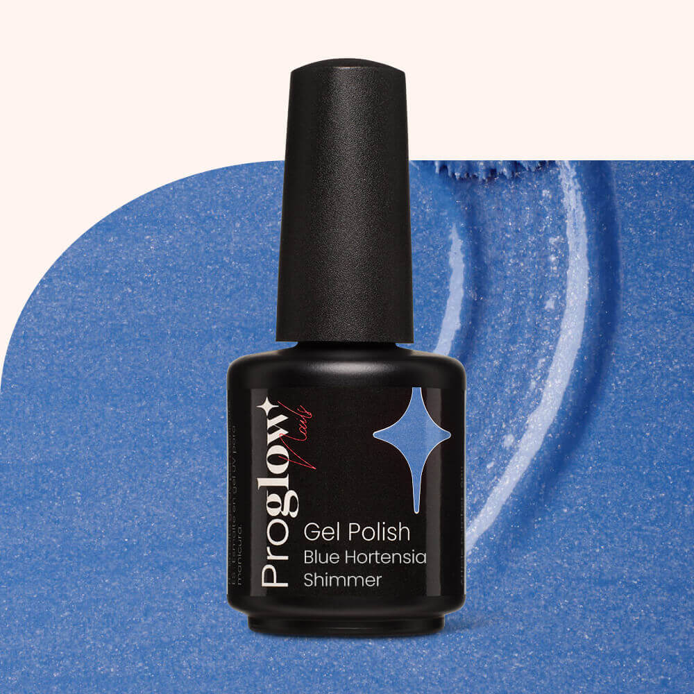 Gel Polish Gellak Blue Hortensia Shimmer