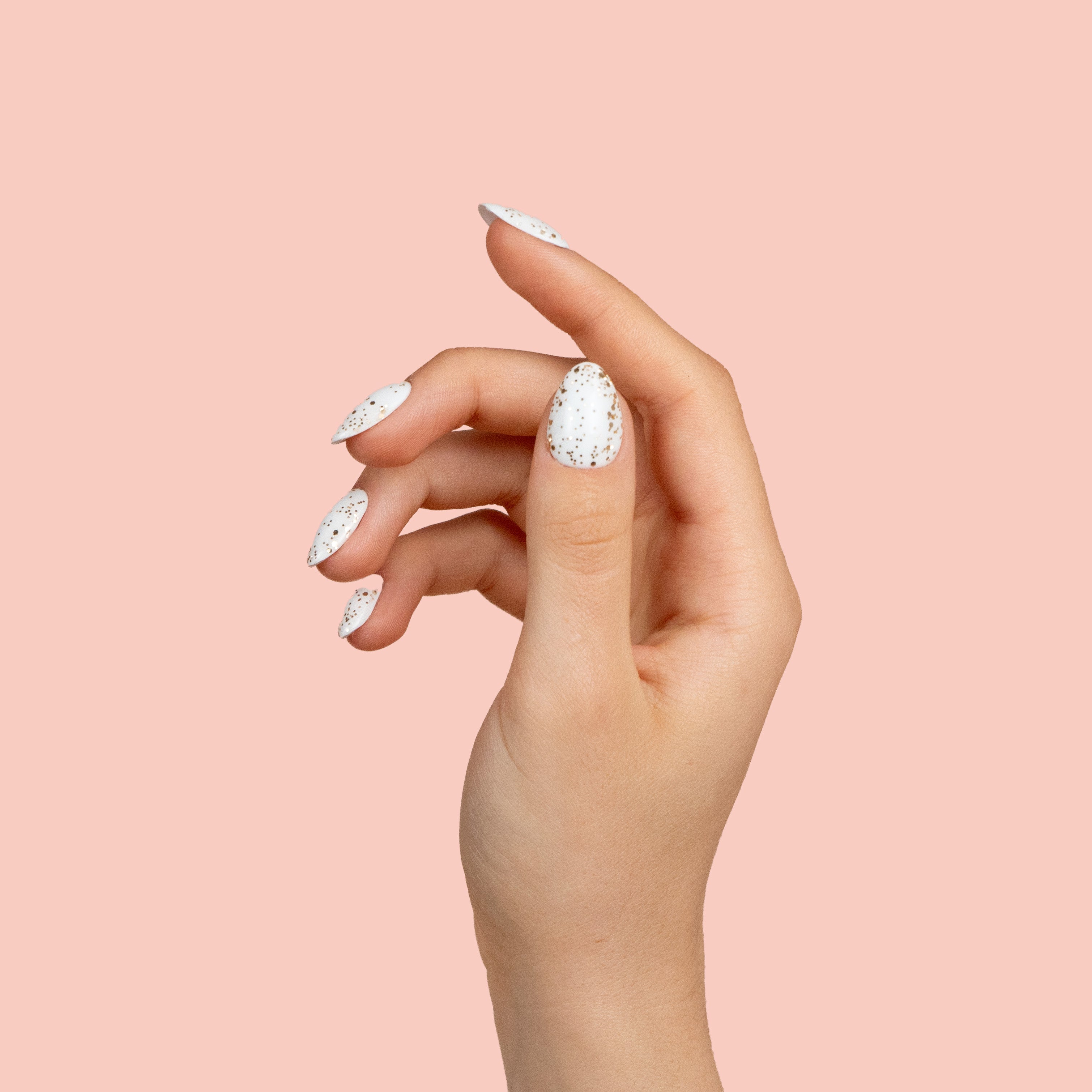 Gel Polish Gellak Glamour Gold Top Coat - No Wipe