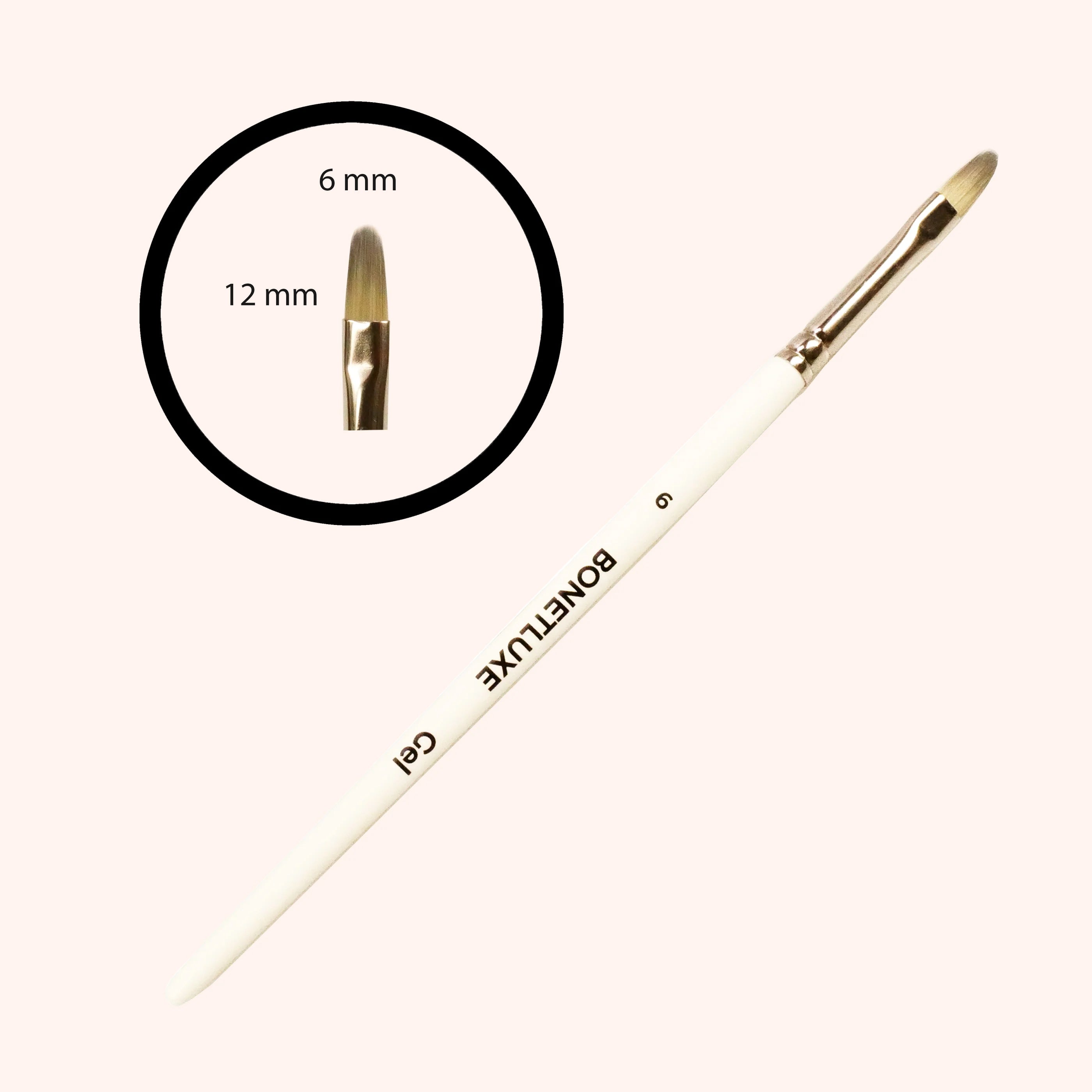 Premium Round Gel Brush n°6
