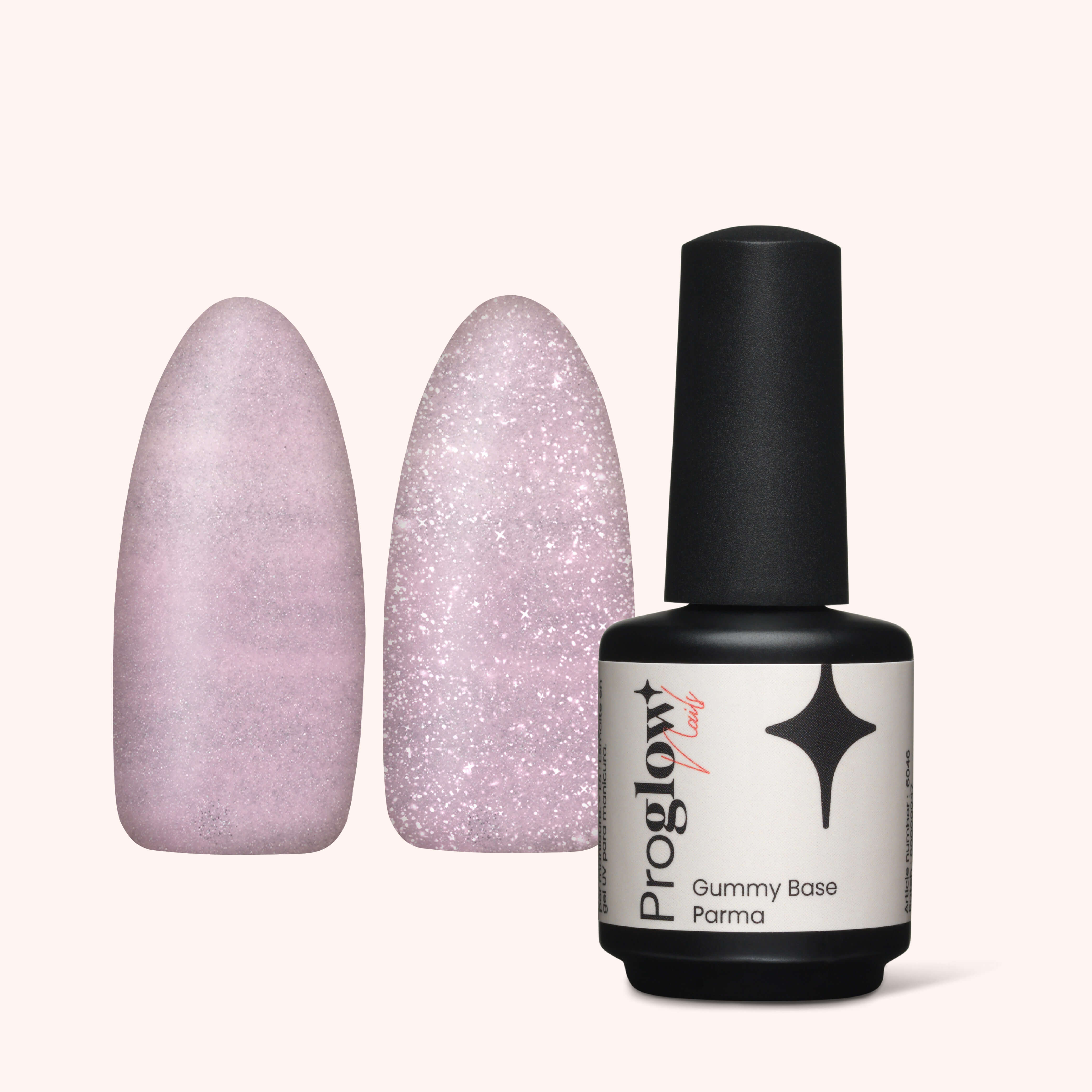 Gel Polish Gummy Base Flashing Parma
