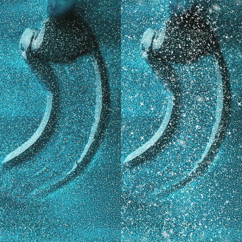 Gel Polish Gellak Flashing Blue Peacock