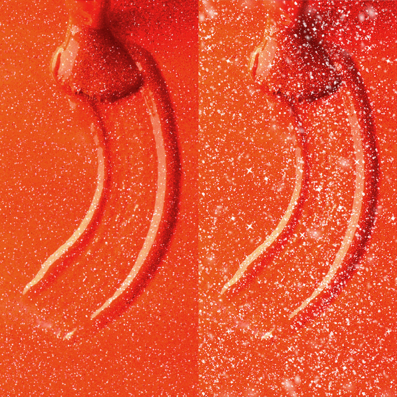 Gel Polish Shellac Flashing Neon Coral