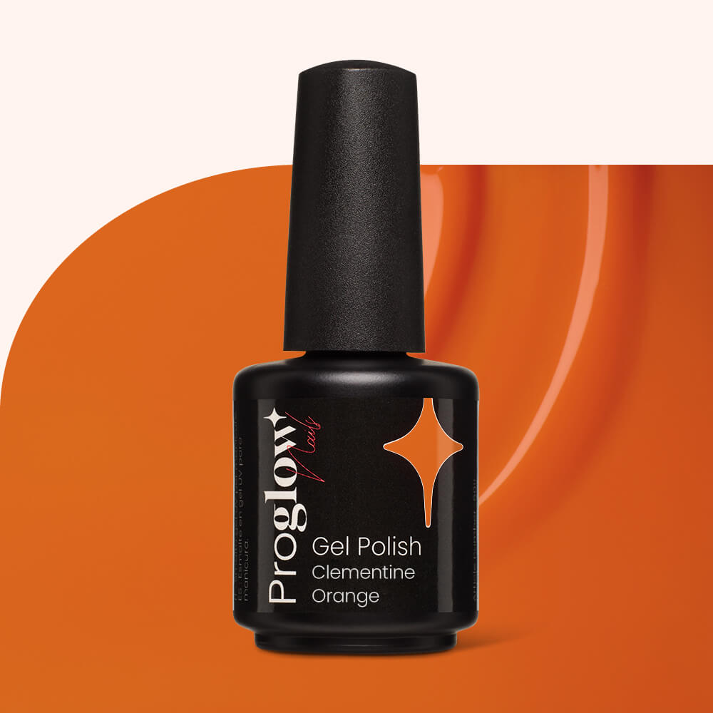 Gel Polish Shellac Clementine Orange
