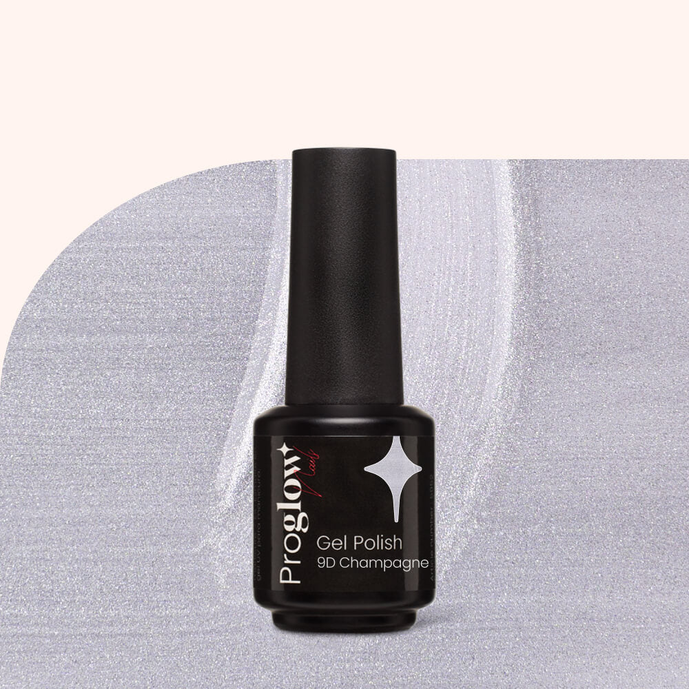 Gel Polish Gellak Cat-Eye 9D Champagne
