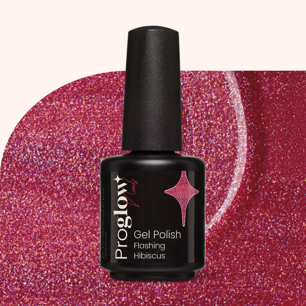 Gel Polish Gellak Flashing Hibiscus
