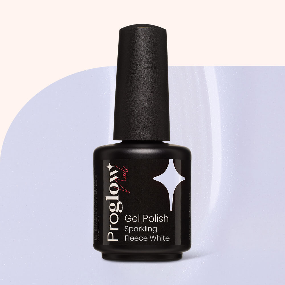 Gel Polish Gellak Sparkling Fleece White
