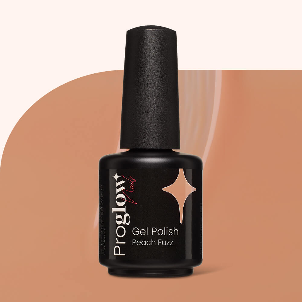 Gel Polish Shellac Peach Fuzz