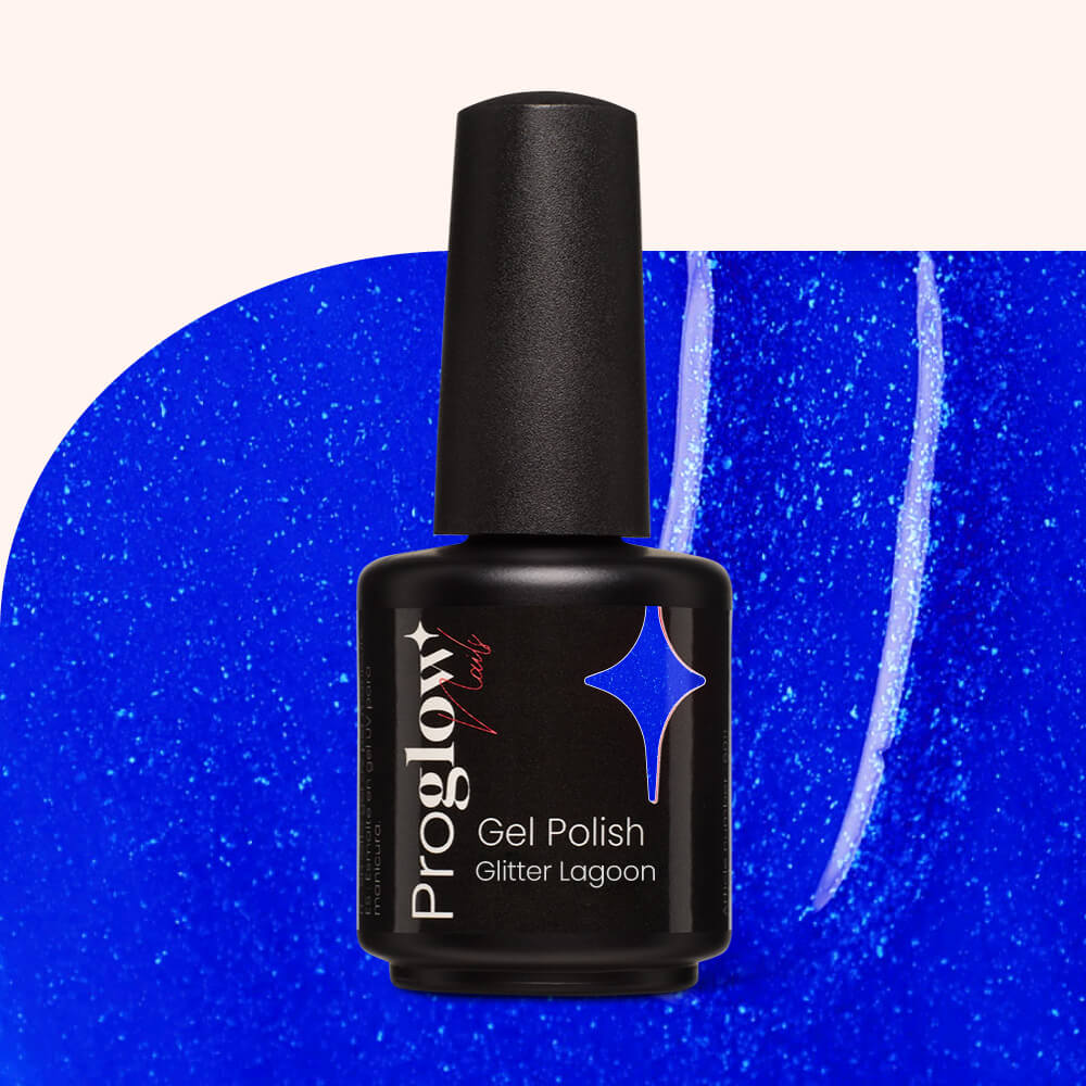 Gel Polish Gellak Glitter Lagoon