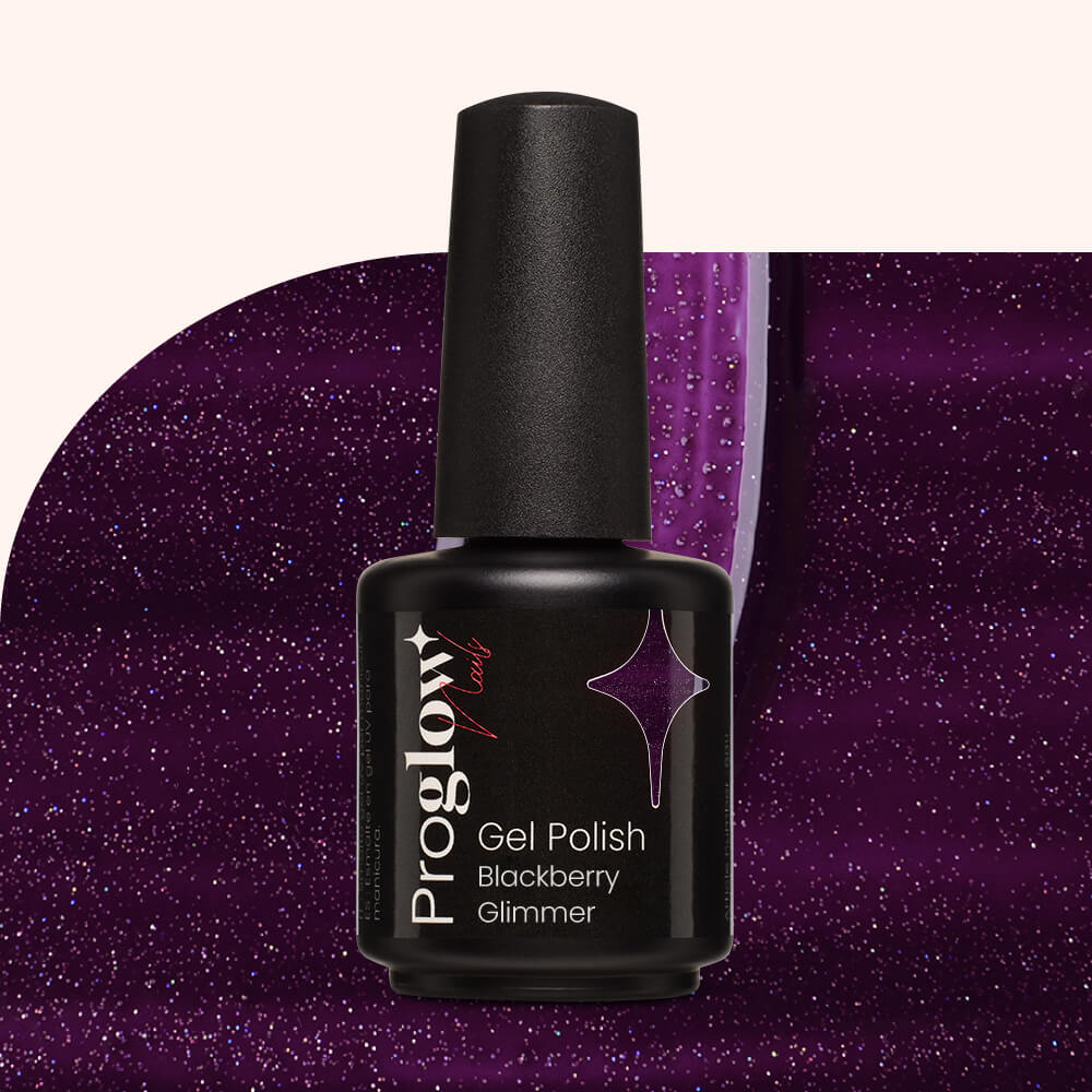 Gel Polish Gellak Italian Plum Glimmer