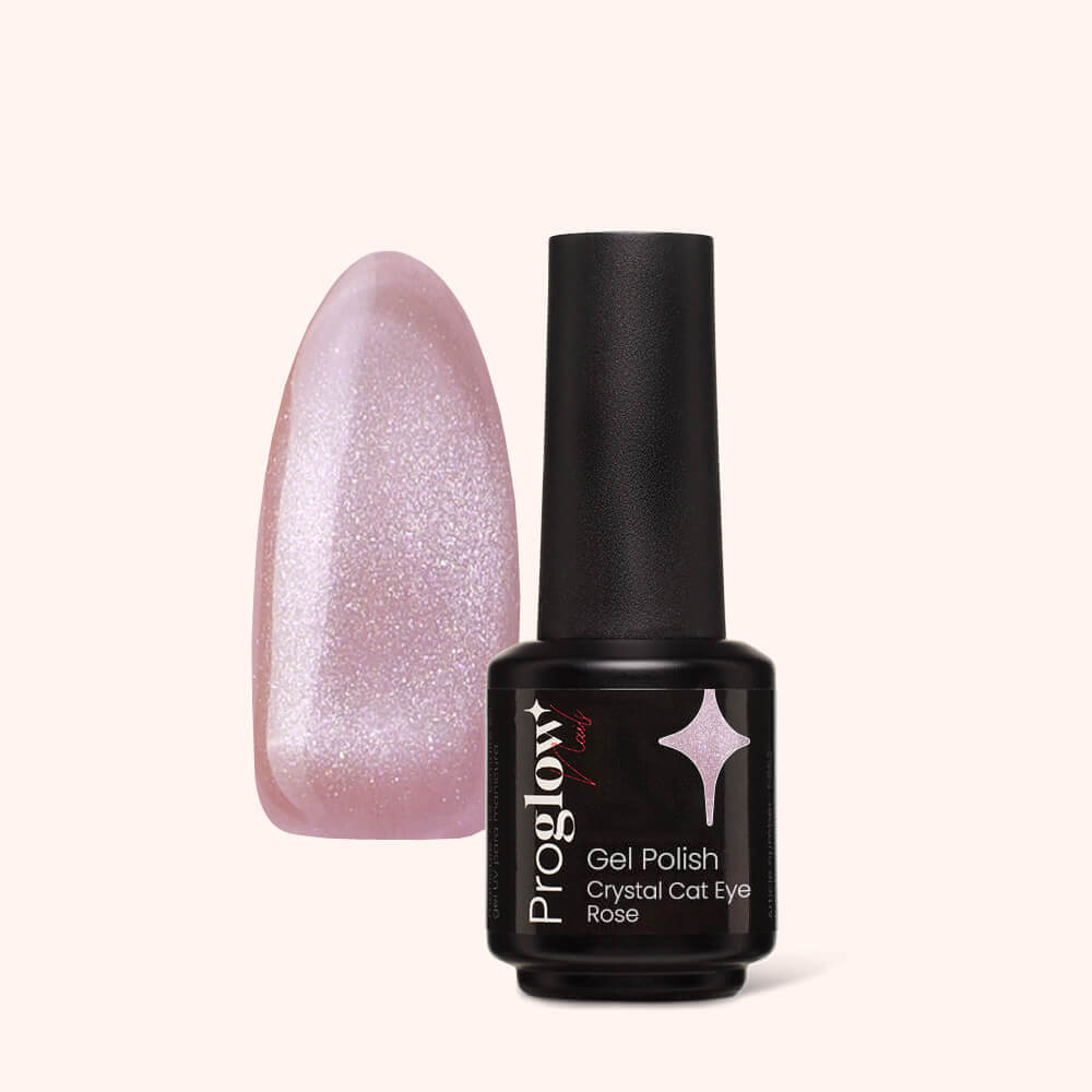 Gel Polish Gellak Crystal Cat Eye Pink