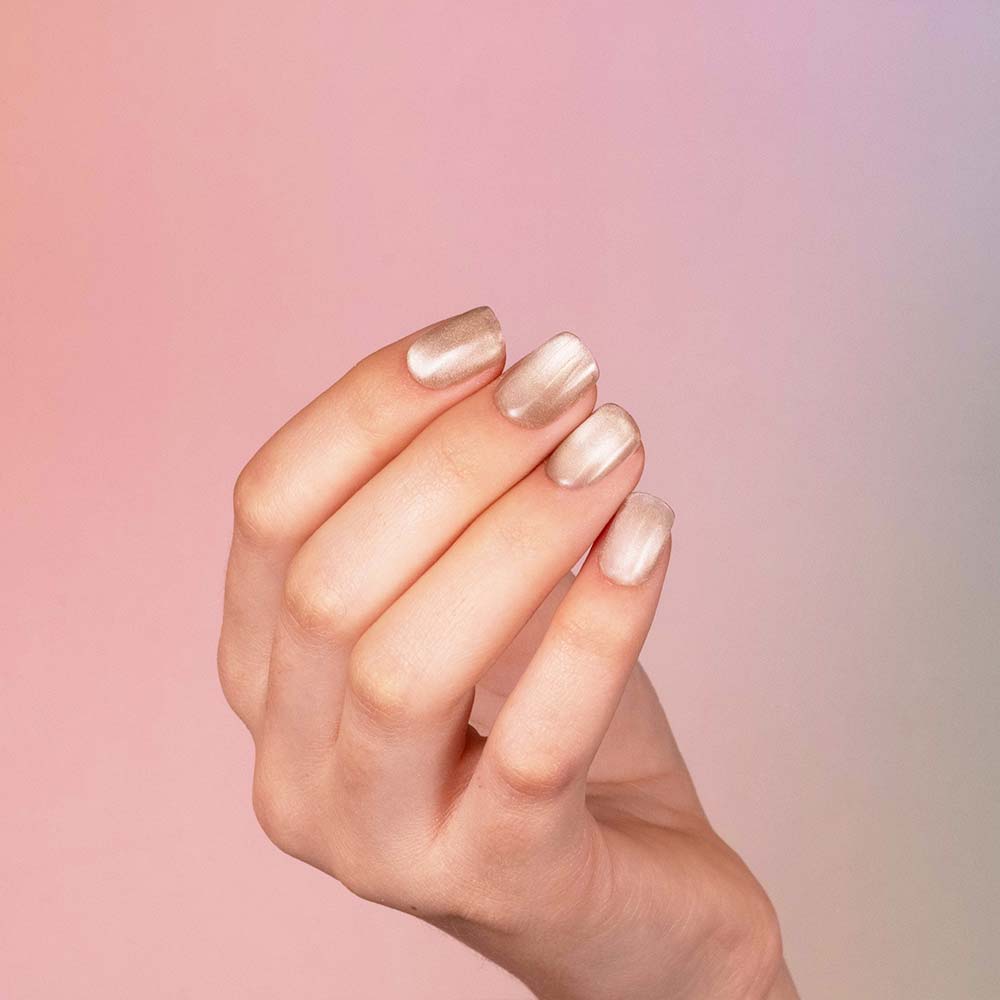 Gel Polish Gellak Crystal Cat Eye Grey