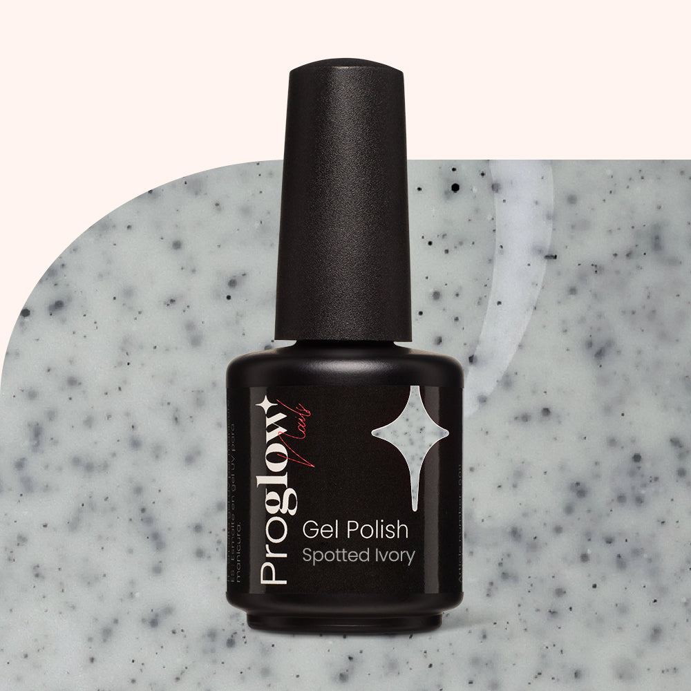 Gel Polish Gellak Gevlekt Ivory