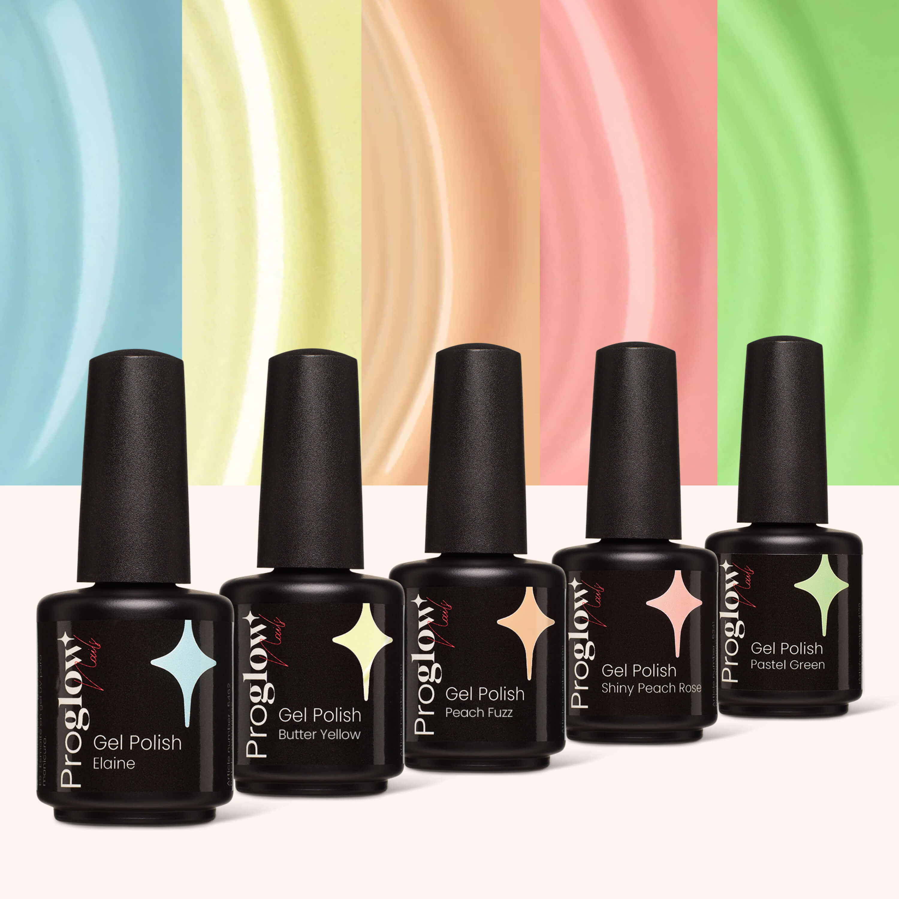 Gellak Set Pastelkleuren