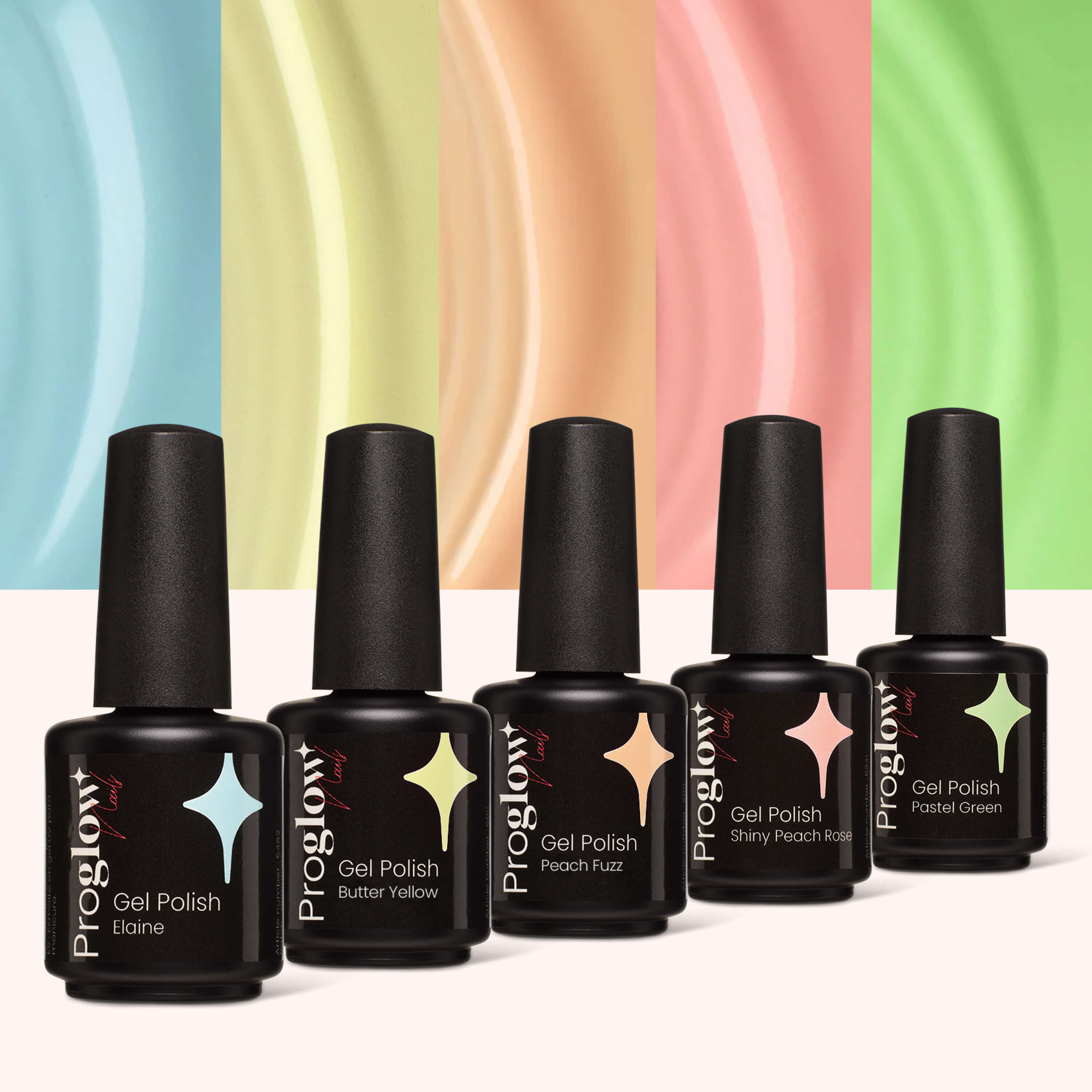 Pastelkleuren Gellak Set