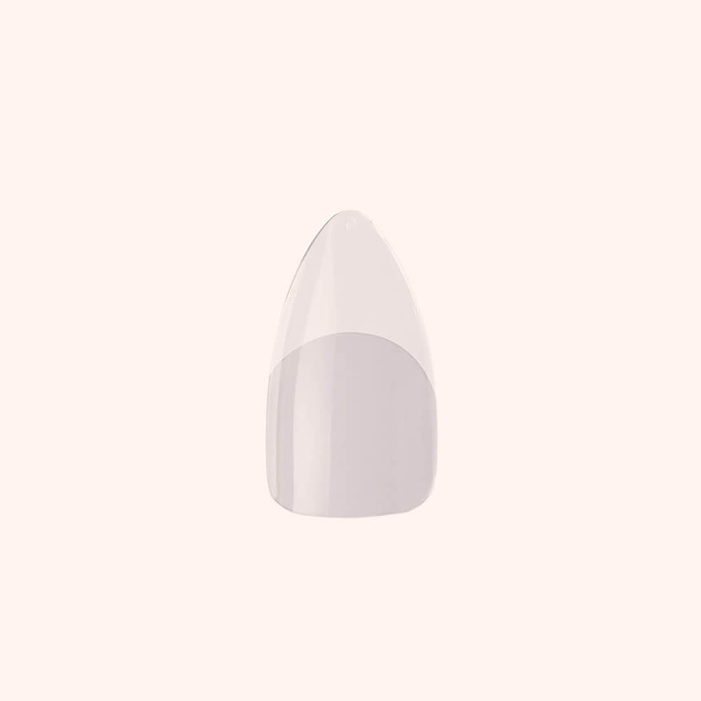 Soft Gel Nail Tips Half Buffed Almond Shape 500