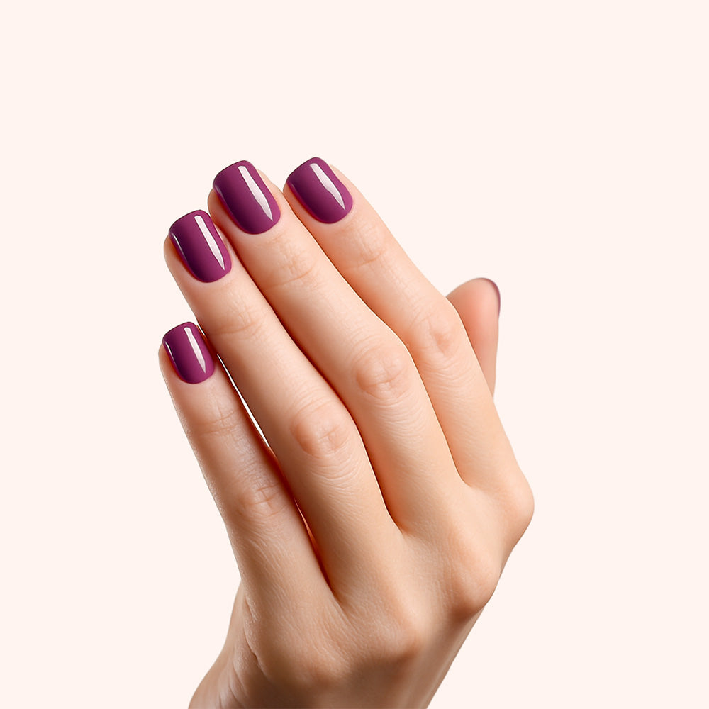 Gel Polish Shellac Berry Vibe