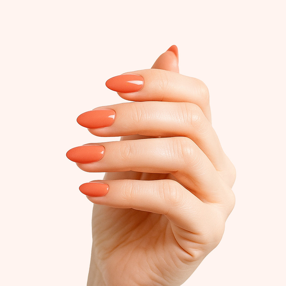 Gel Polish Shellac Papaya Punch