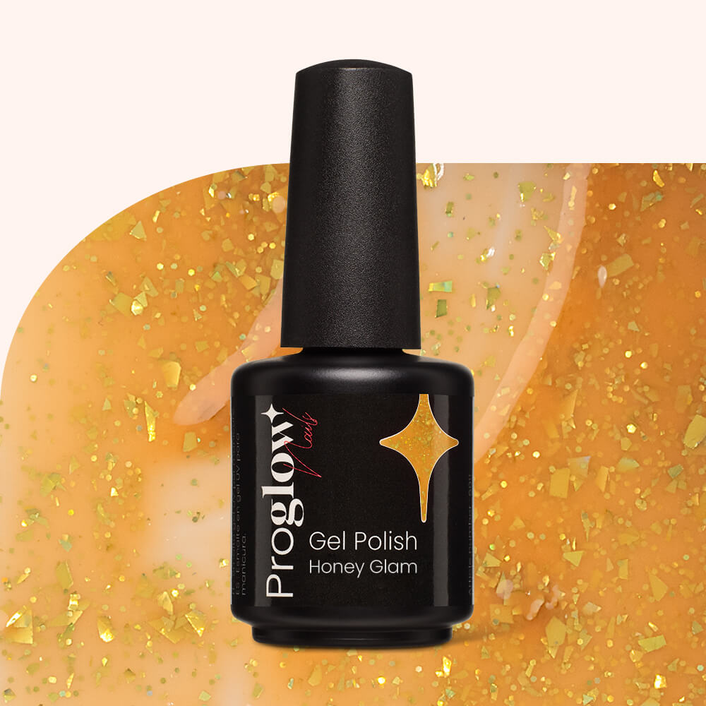 Gel Polish Shellac Honey Glam