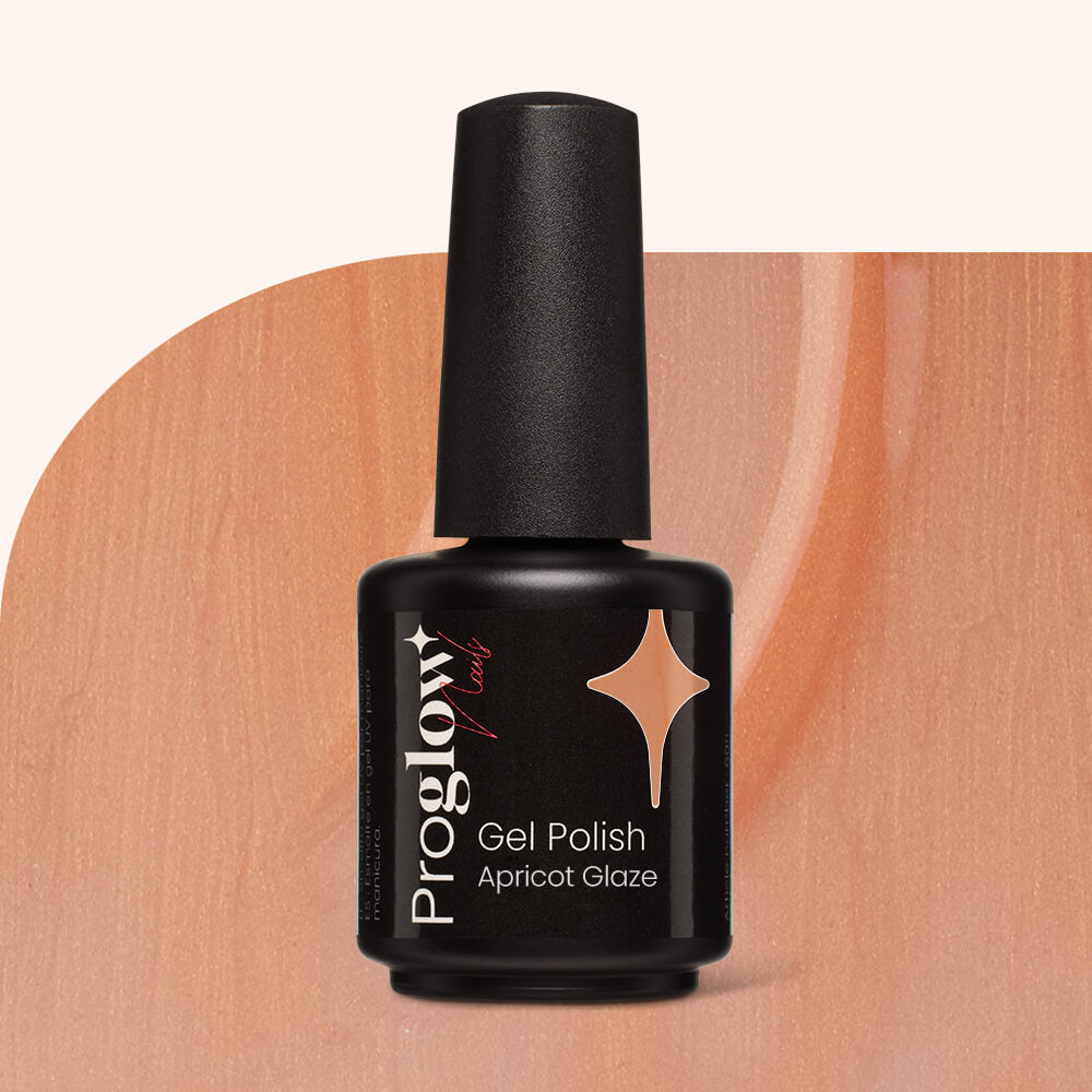 Gel Polish Shellac Apricot Glaze