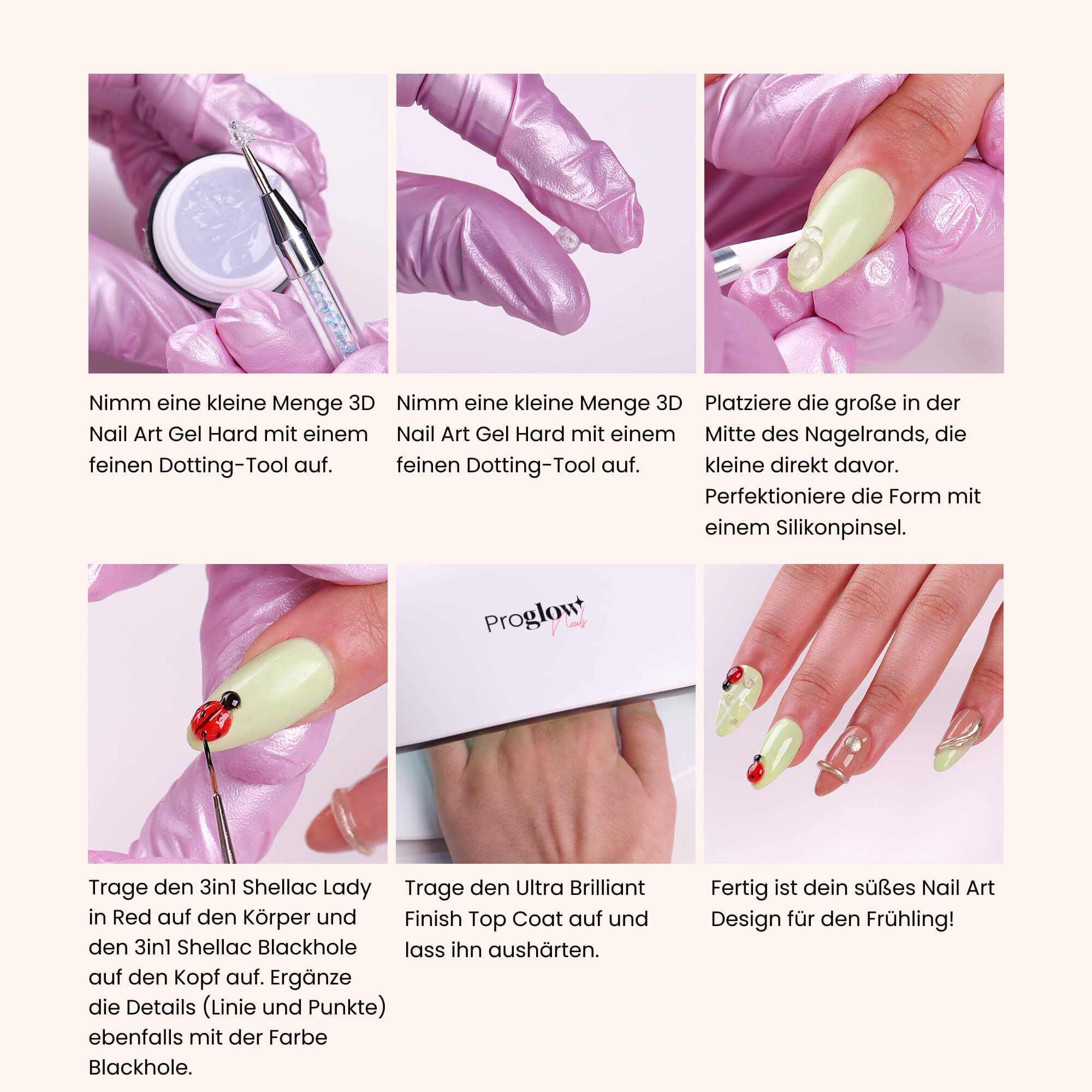 3D Nail Art Gel Hard
