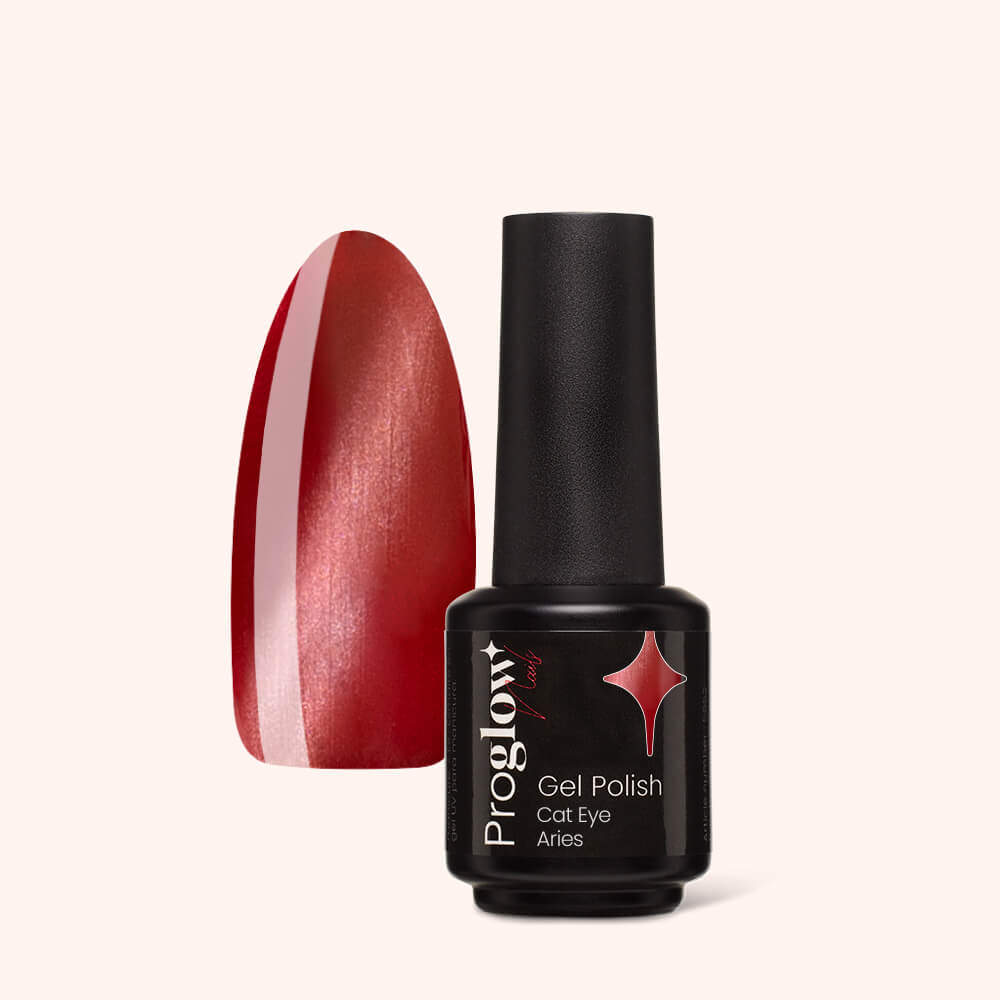 Gel Polish Shellac Cat Eye Aries