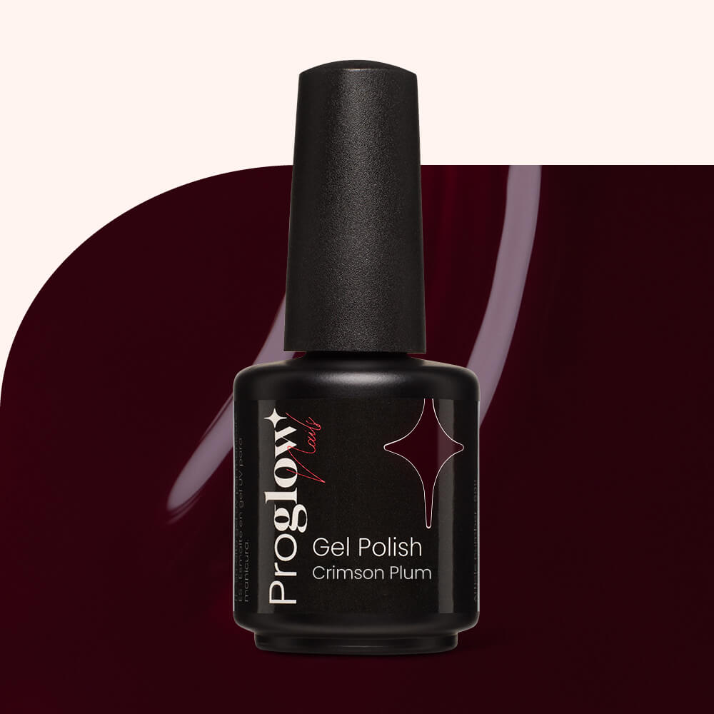 Gel Polish Shellac Crimson Plum