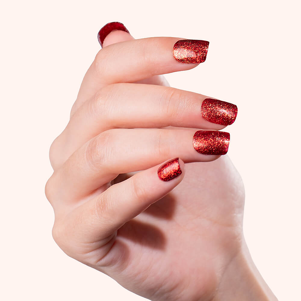 Gel Polish Shellac Platinum Red