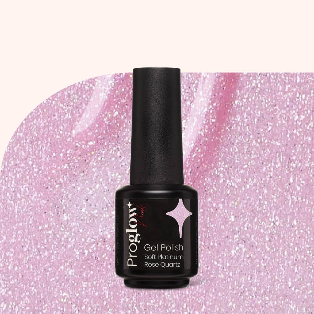 Gel Polish Gellak Soft Platinum Rose Quartz