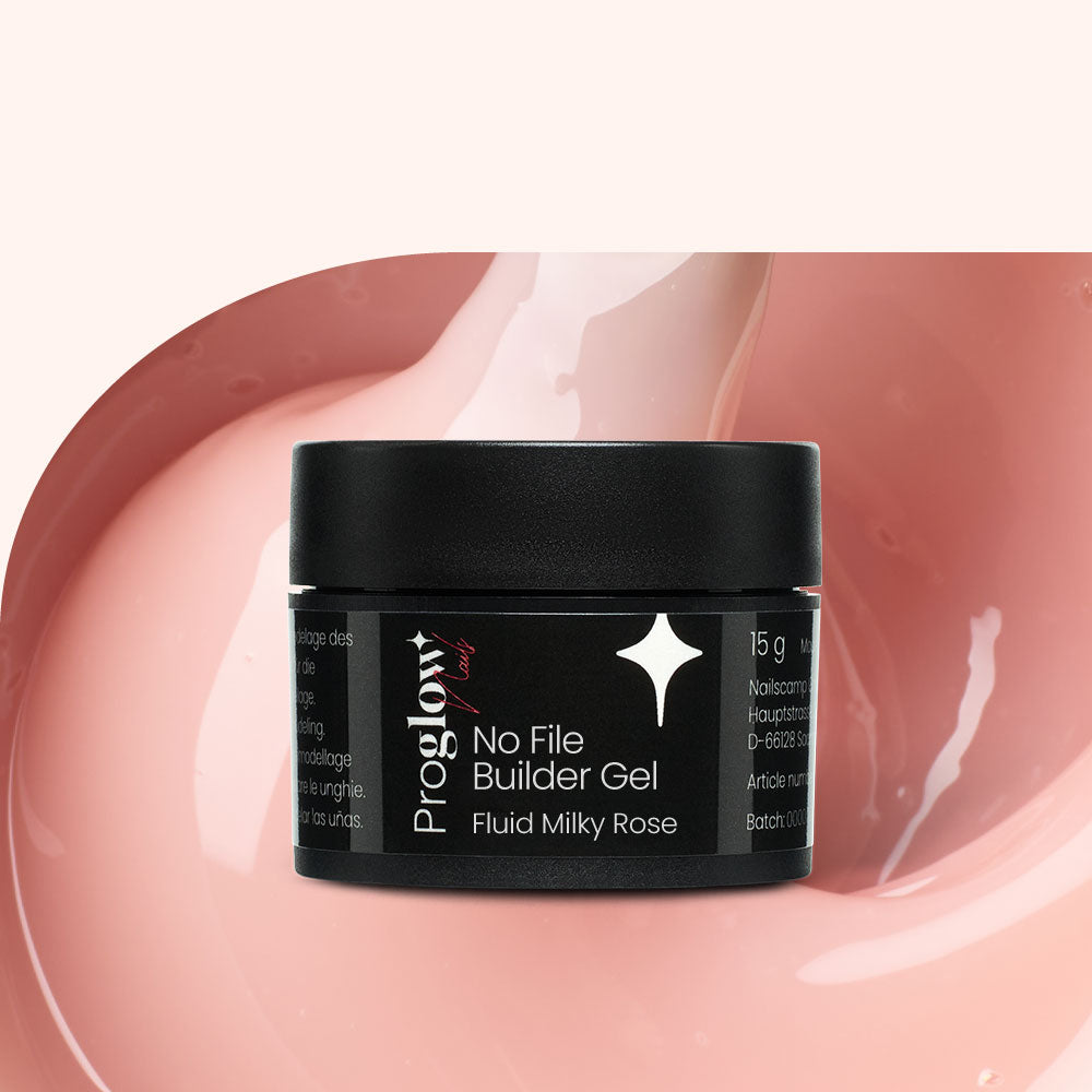 No File Builder Gel Fluid Milky Rose