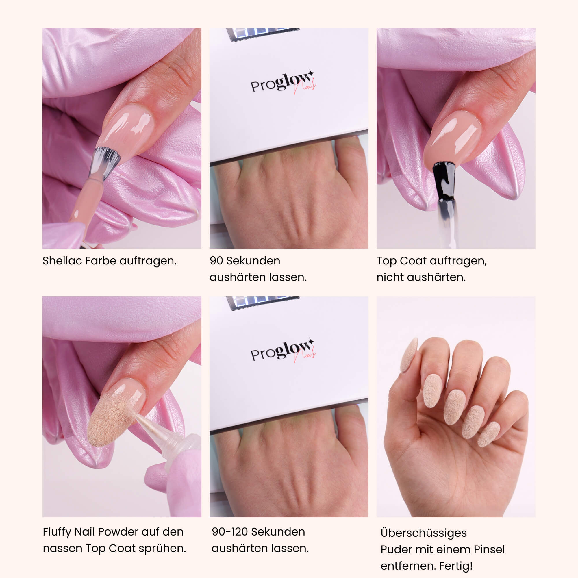 Fluffy Nail Powder White