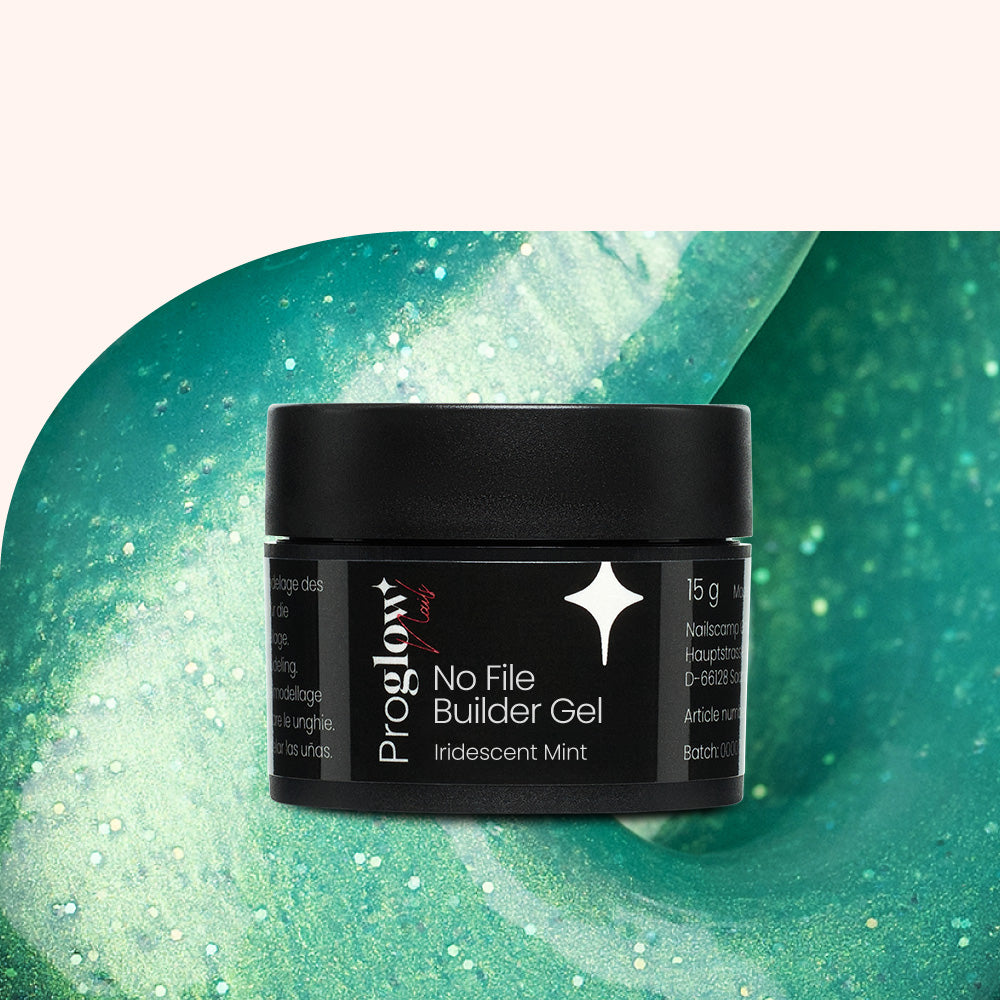 No File Builder Gel Iridescent Mint