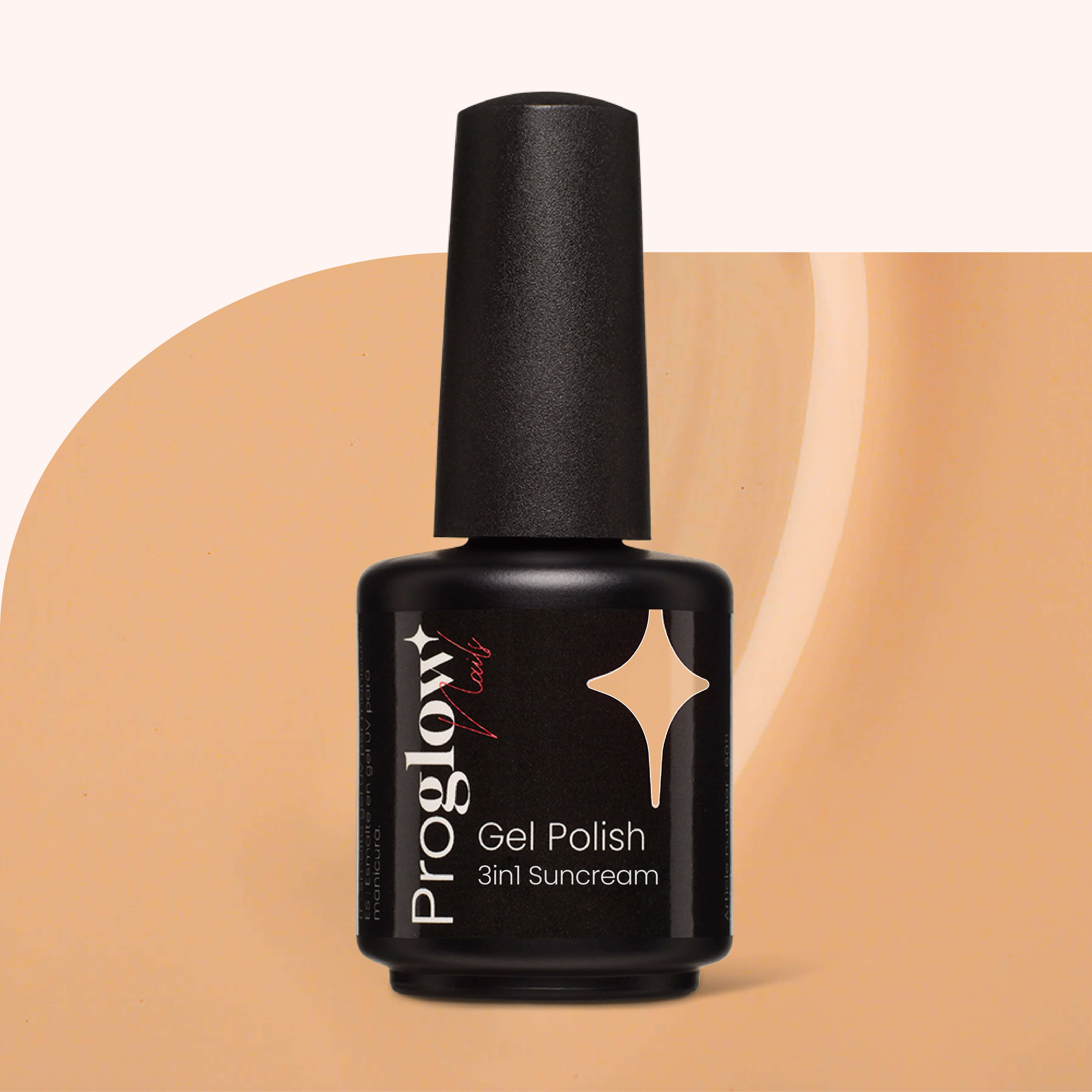 Gel Polish Gellak 3-in-1 No Wipe Suncream