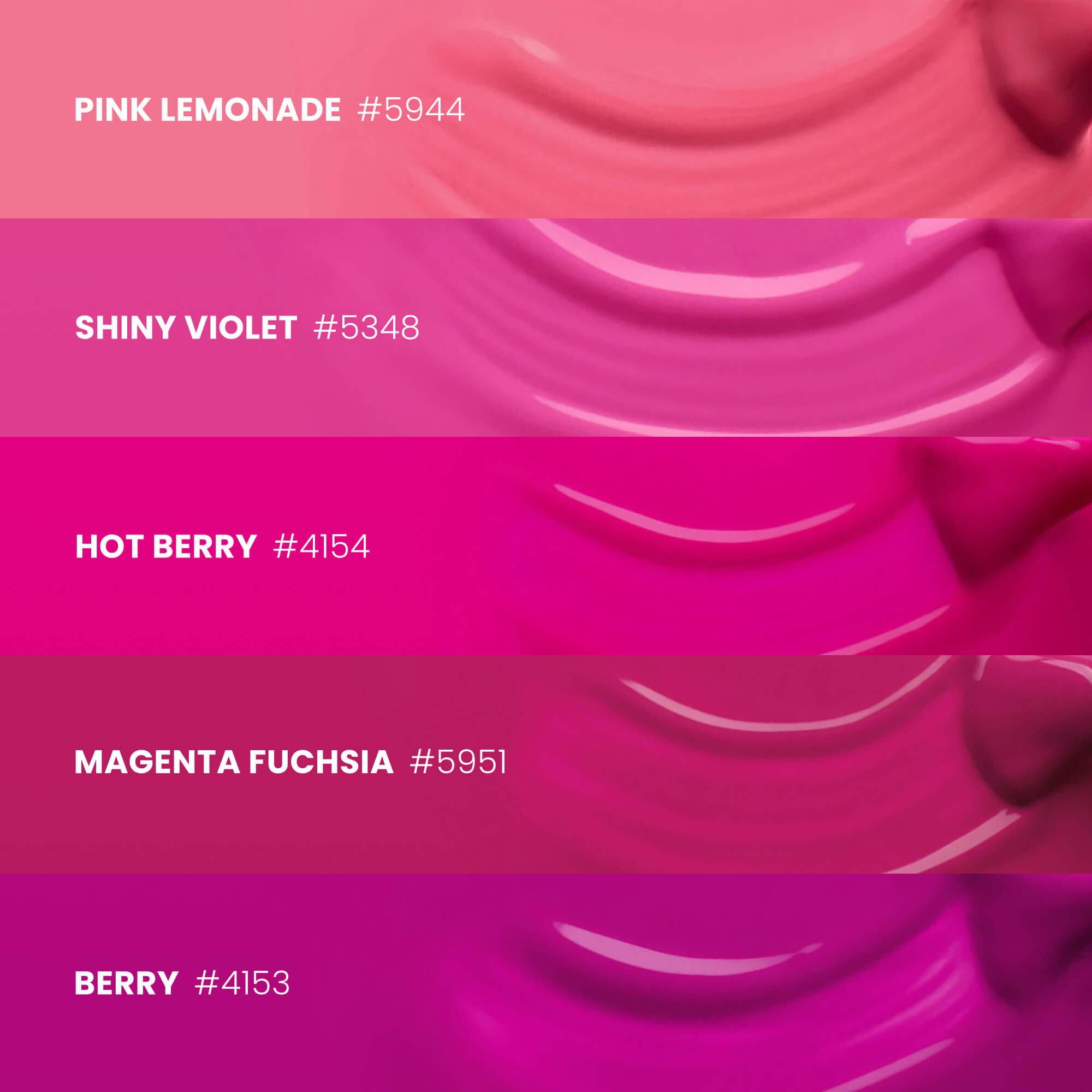 Gel Polish Gellak Fuchsia